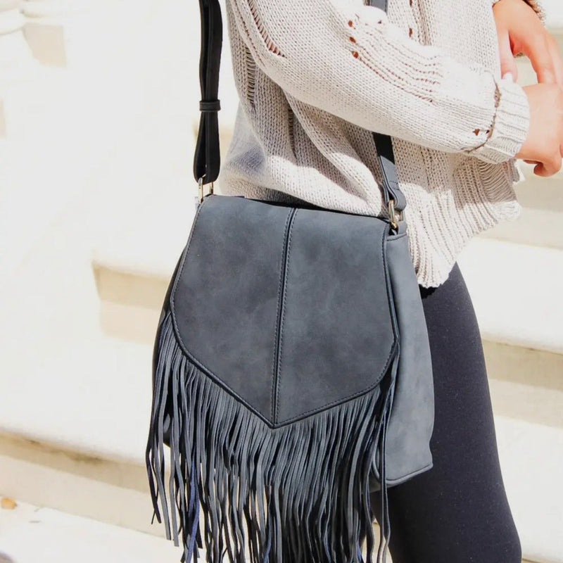 Fringe Crossbody Bag