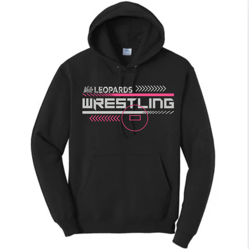 WHS Wrestling Hoodie PINK DESIGN