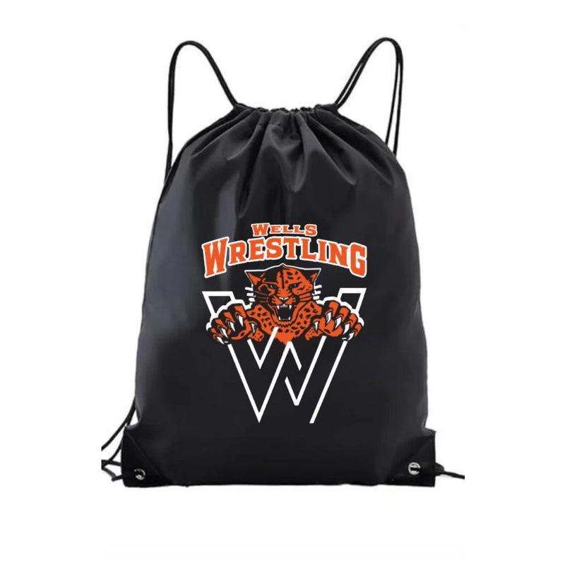 Wells Junior Wrestling- Drawstring Bag