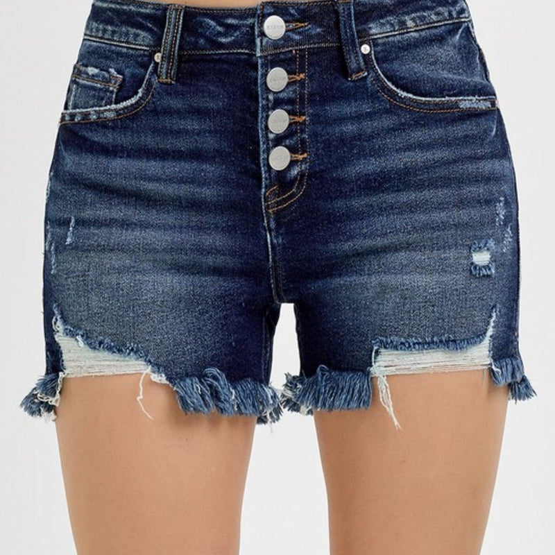 Button Down Risen Shorts