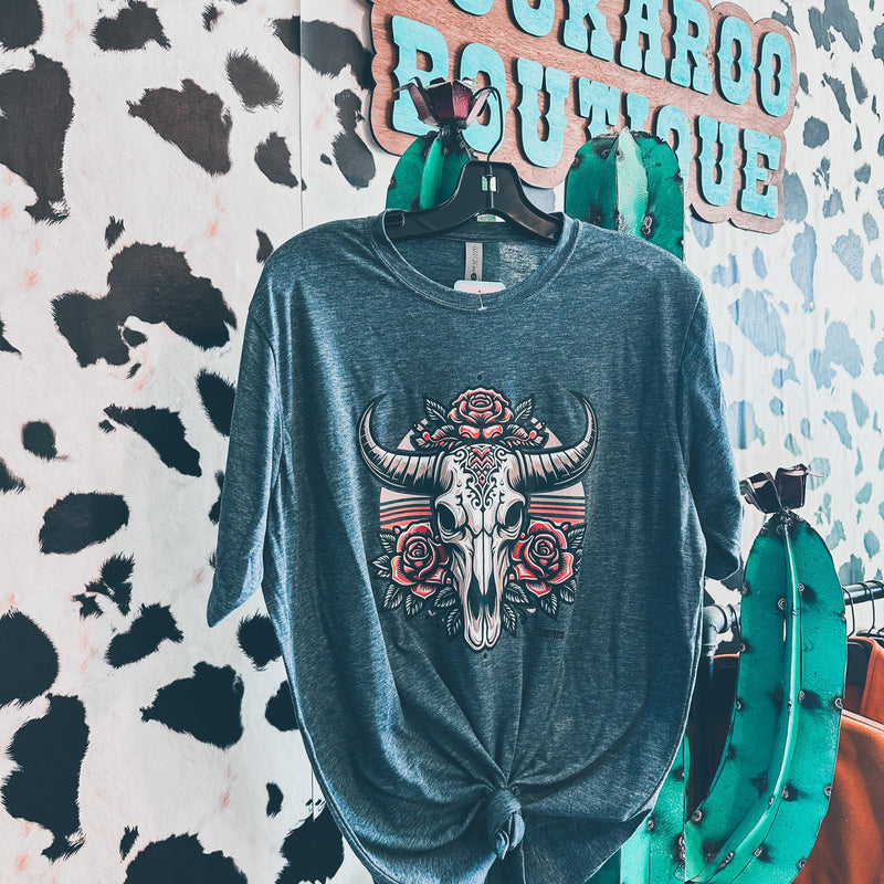 Skulls and Roses Graphic