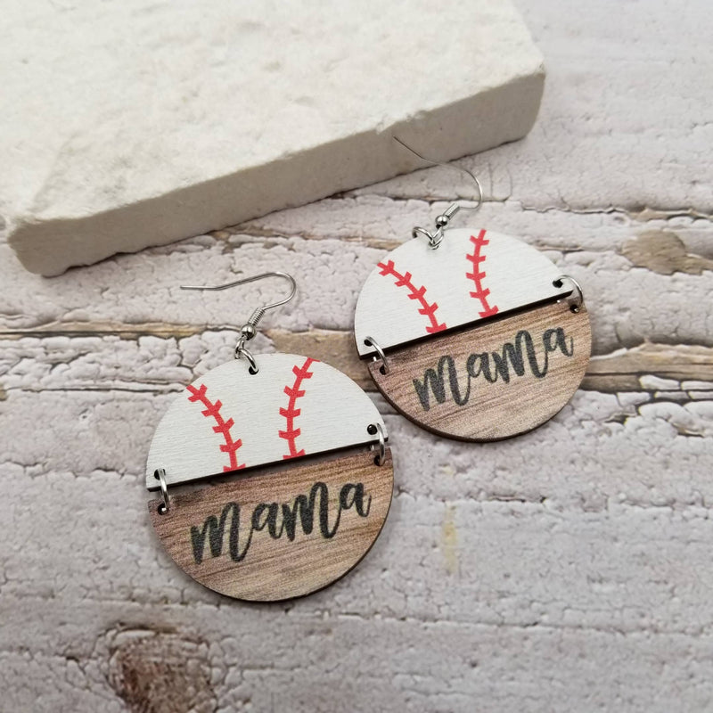 Baseball Mama Earrings