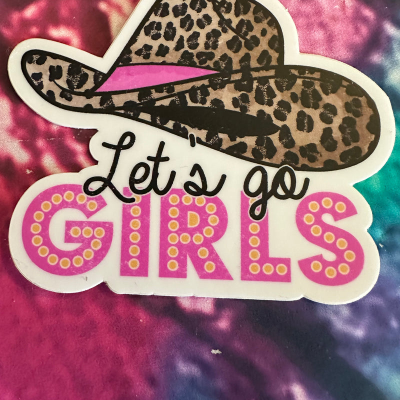 Edgy Cowgirl Stickers