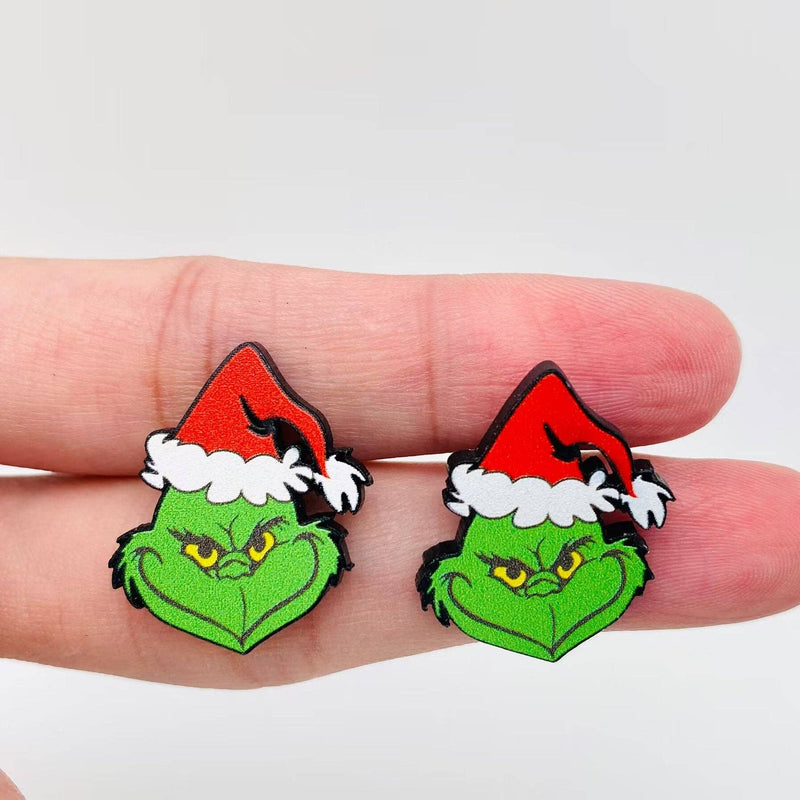 Grinch Earrings