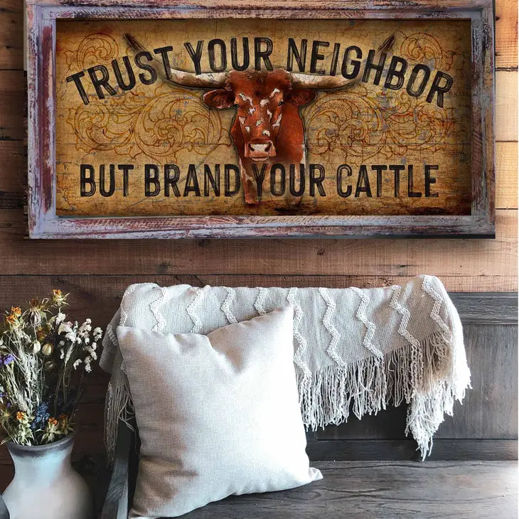 Trust Your Neighbor - Sign