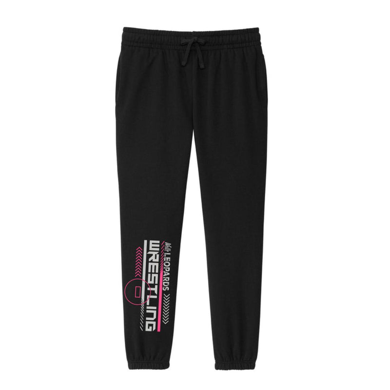 WHS Wrestling Joggers- PINK design
