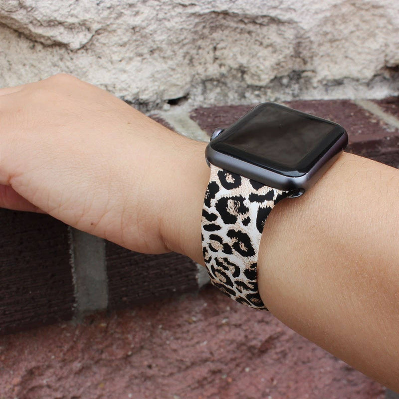 Animal Print Silicone Watch Bands
