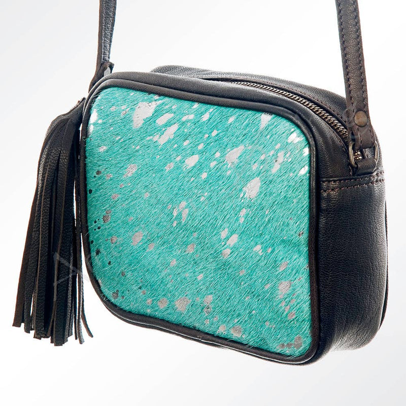 Turquoise Hide Bag