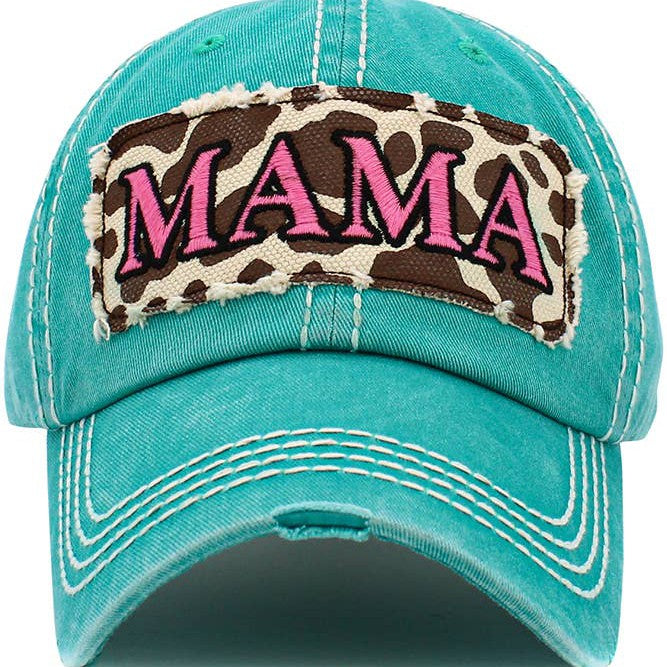 MAMA Leopard Cap