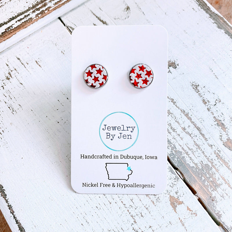Red Metallic Stars