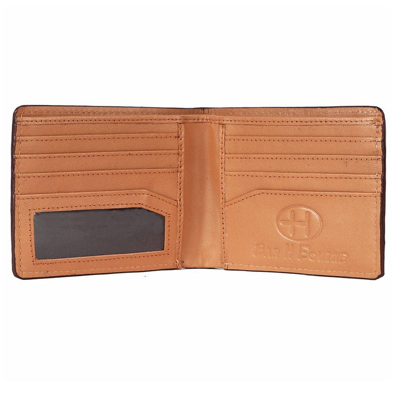 Western Leather Fold Wallet