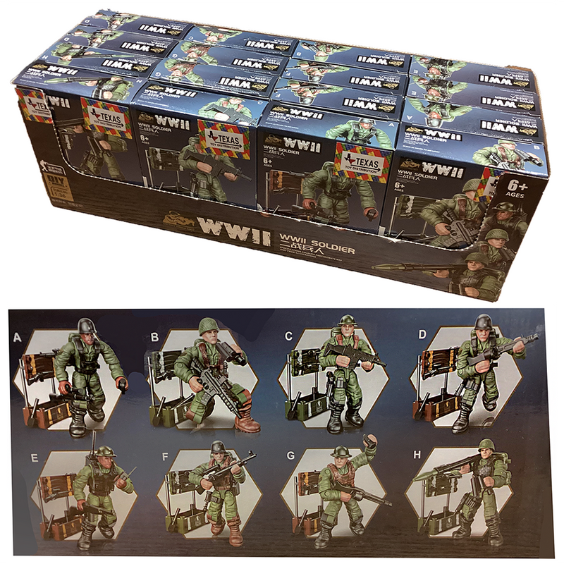 WWII Soldier Army Military Guys