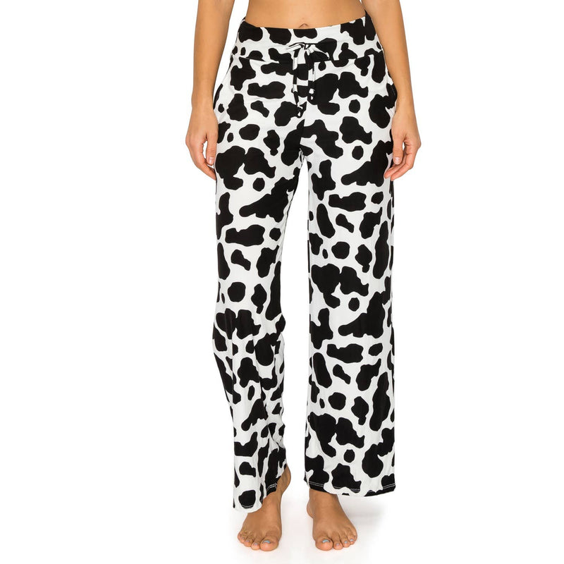 Animal Print Pajama Pants