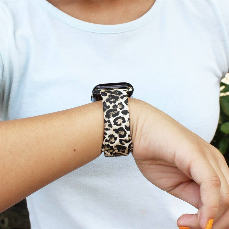 Animal Print Silicone Watch Bands