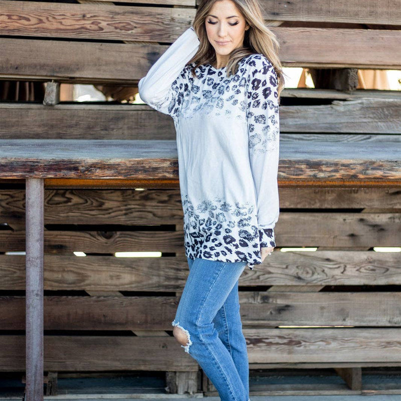 Snow Leopard Top