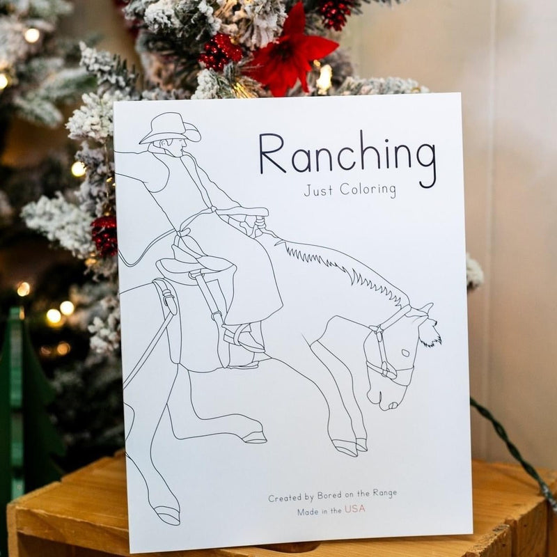 Ranching - Kids Coloring Book