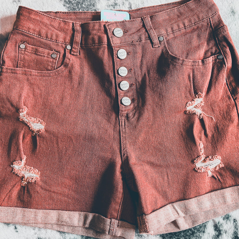 Rust Tennessee Walker Shorts