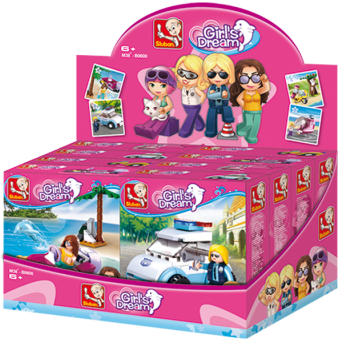 Girls Dream Building Brick Set