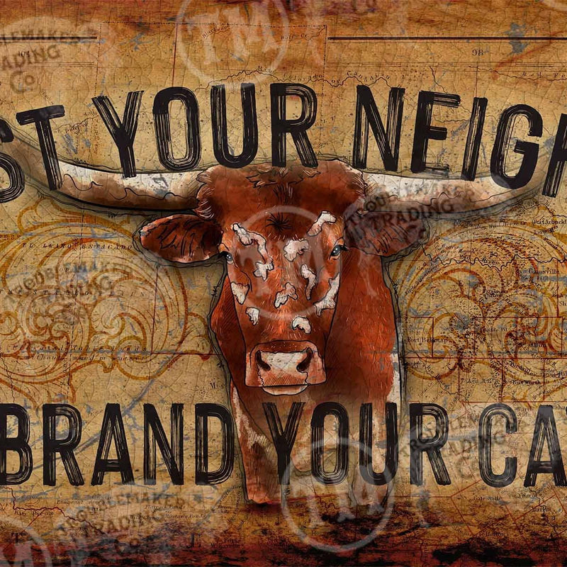 Trust your neighbor Cutting board