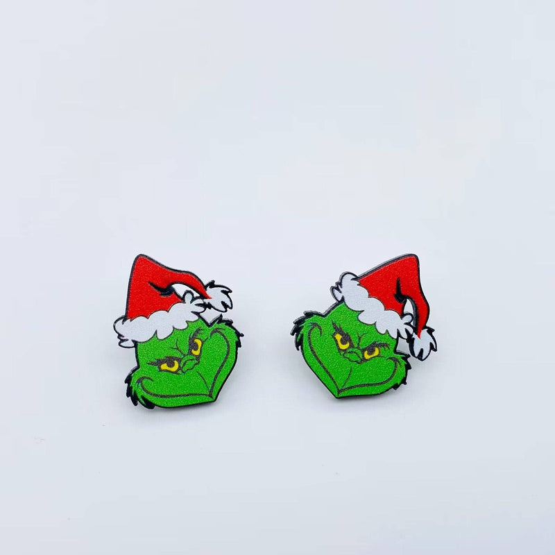 Grinch Earrings