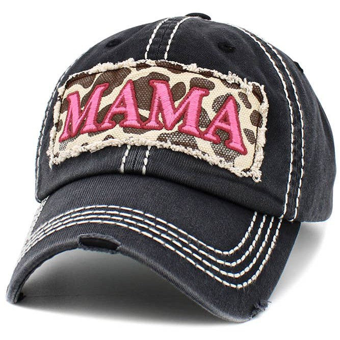 MAMA Leopard Cap