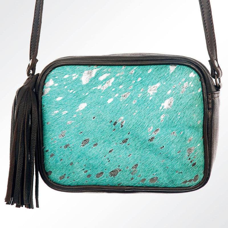 Turquoise Hide Bag