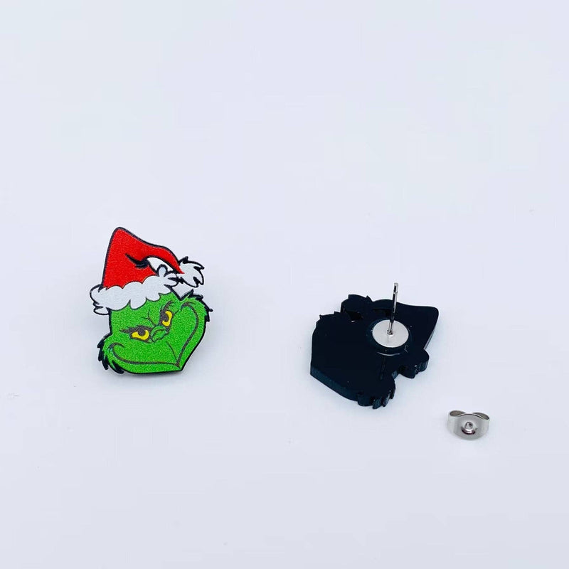 Grinch Earrings