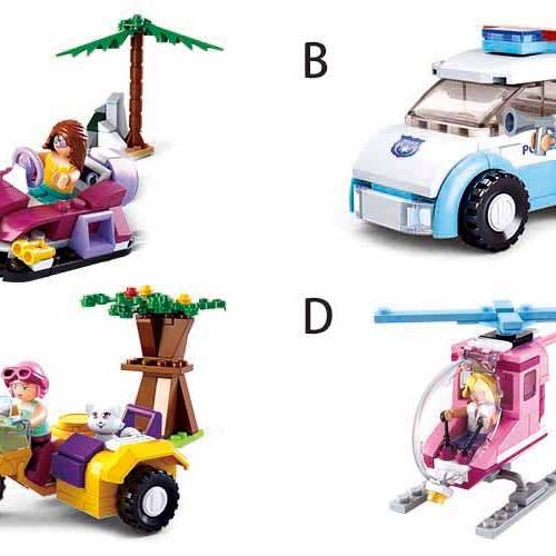 Girls Dream Building Brick Set