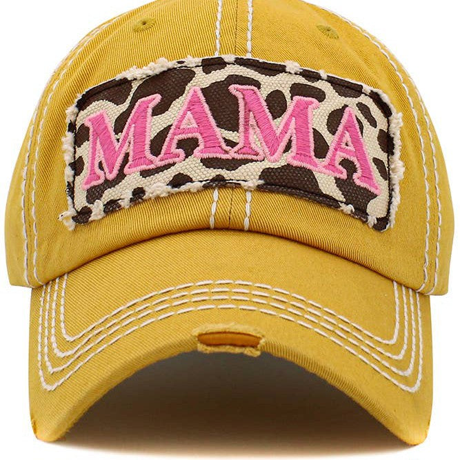 MAMA Leopard Cap