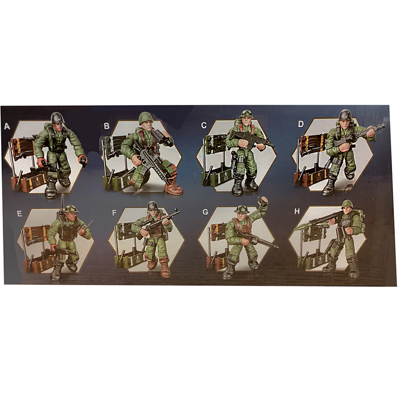 WWII Soldier Army Military Guys