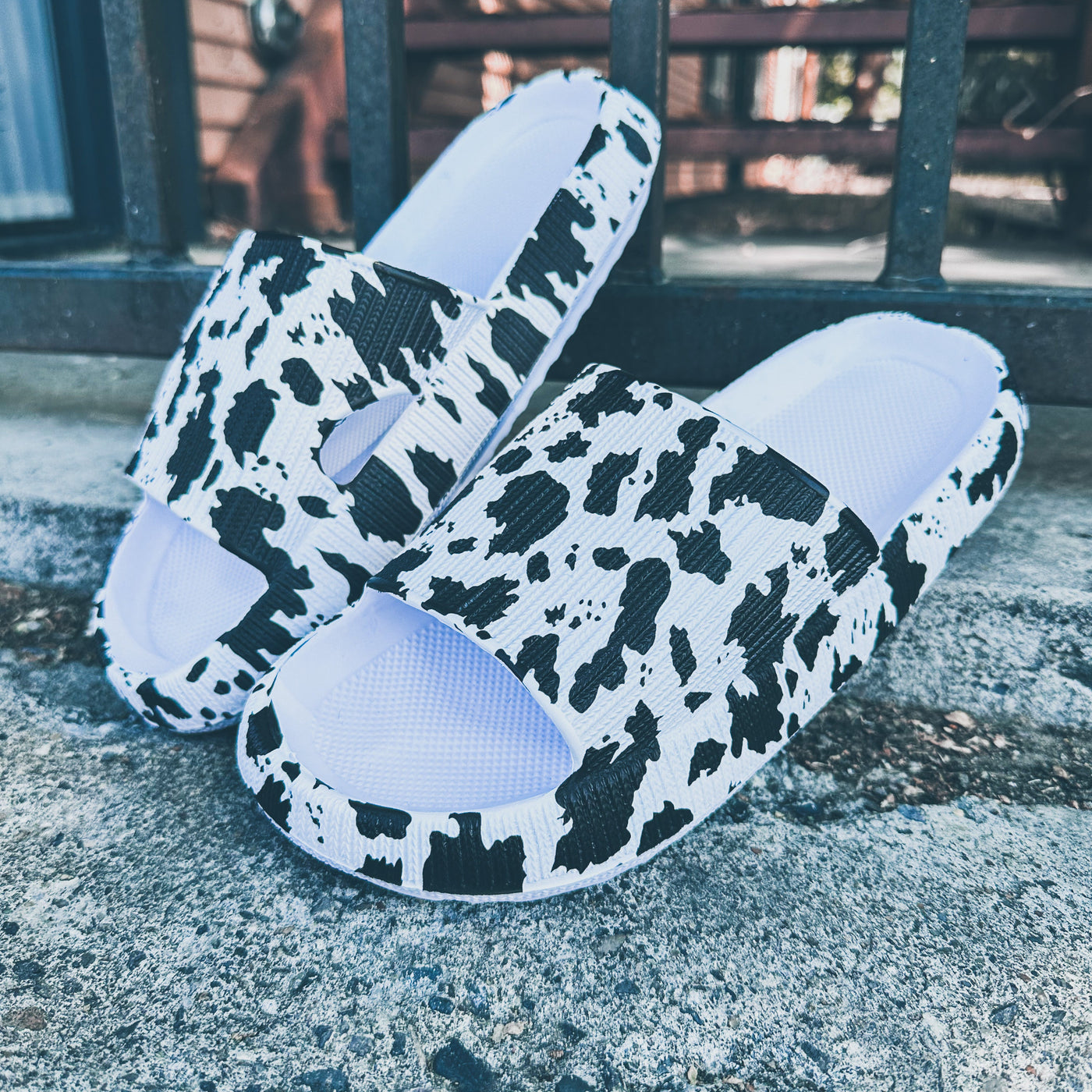 Cow sandals 2025