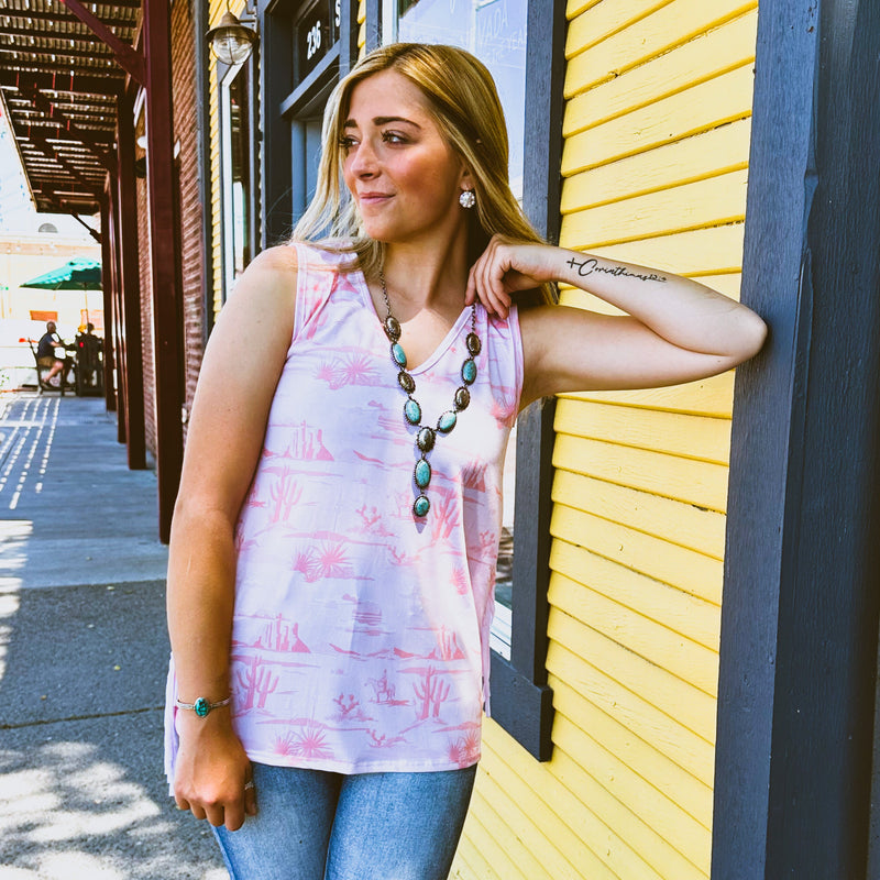 Desert Cowboy Tank Top