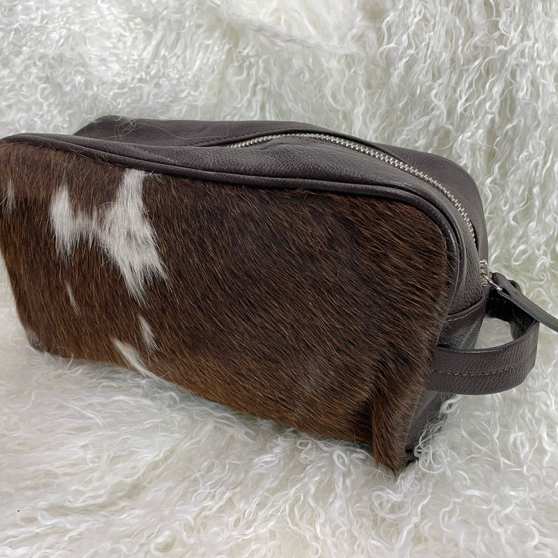 Cowhide Toiletry Bag