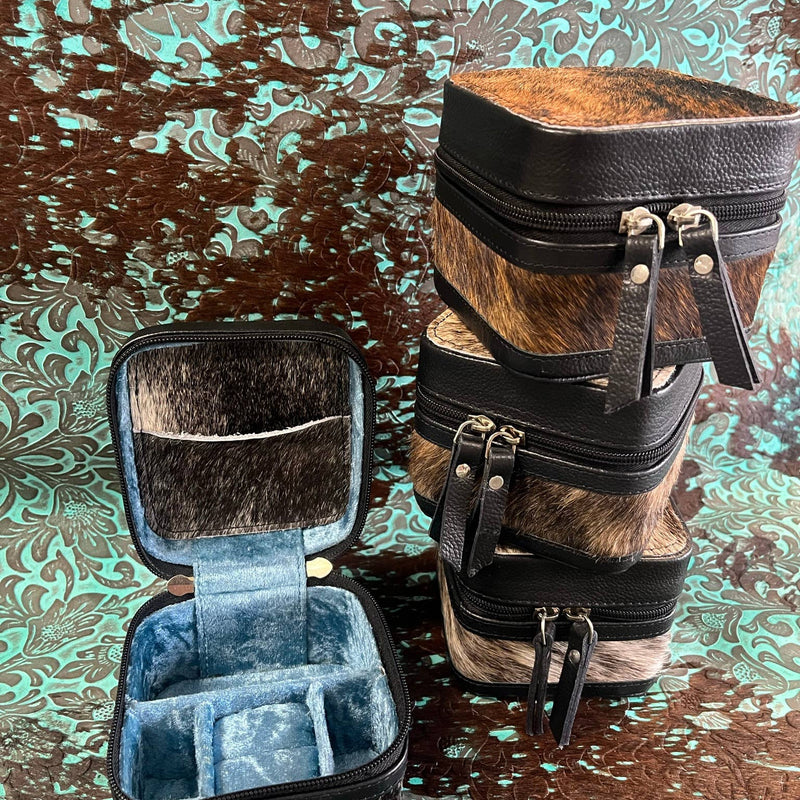 Cowhide Jewelry box- Minis