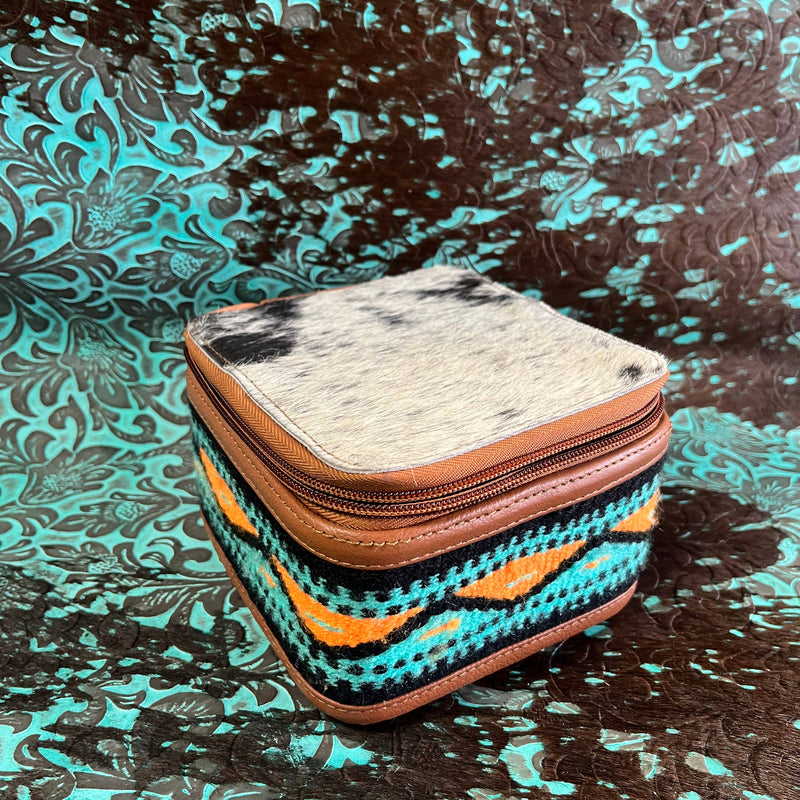 Western Mama Jewelry Box- Turquoise