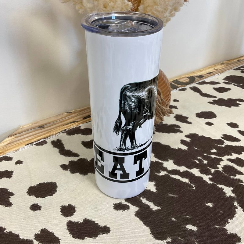 Eat Beef Tumbler
