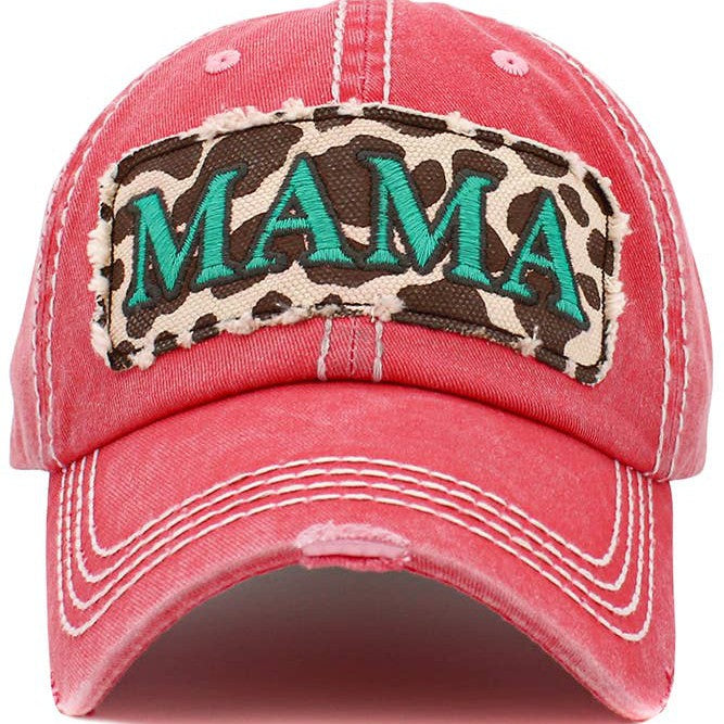 MAMA Leopard Cap