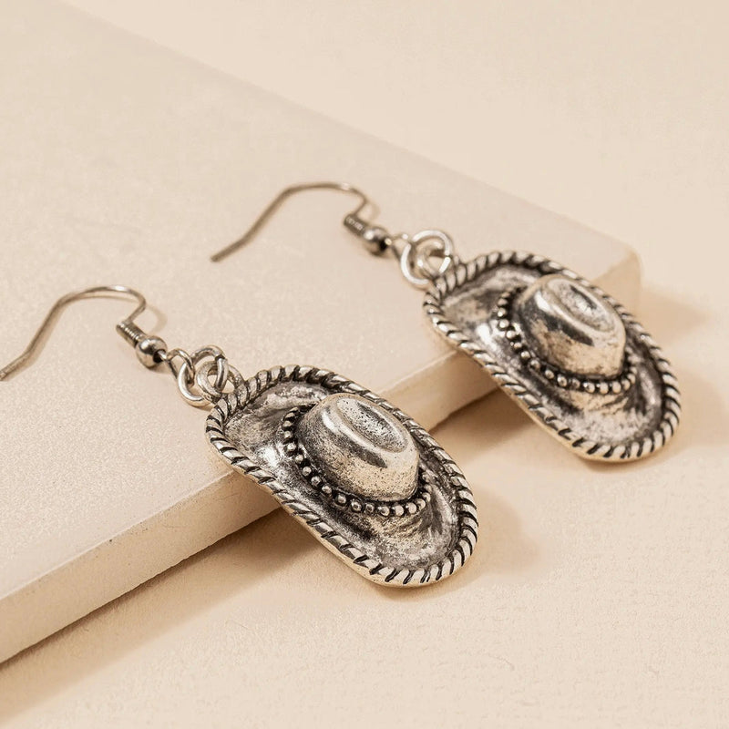 Cowboy Hat Earrings