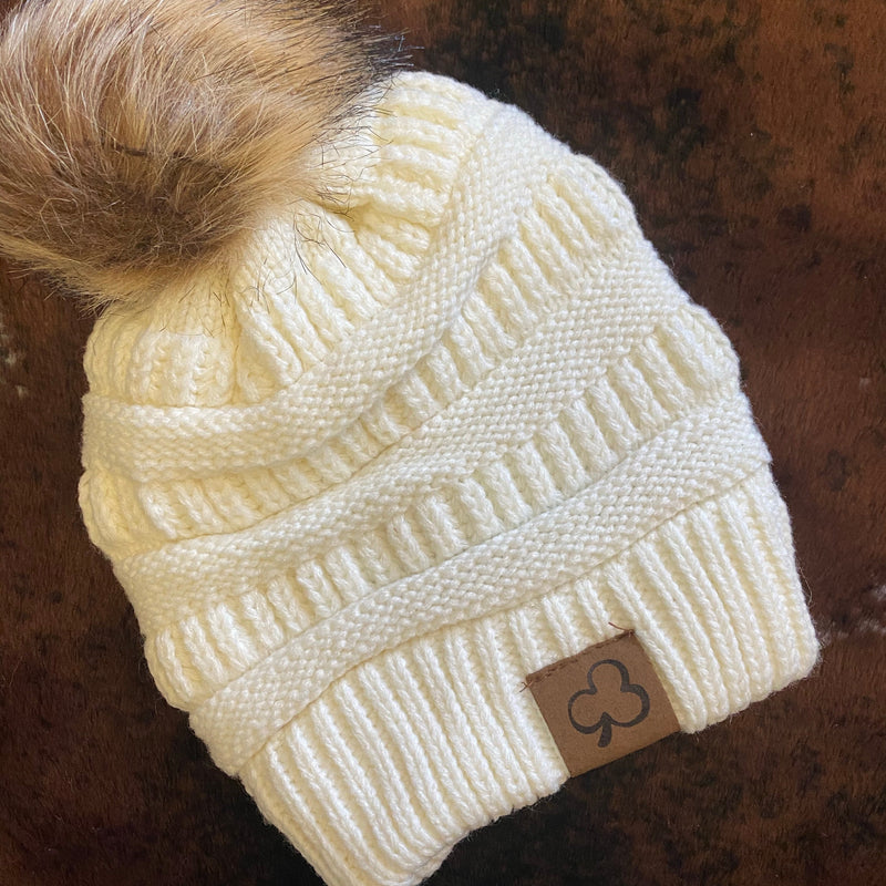 Kids Fur Beanie