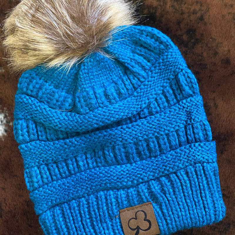 Kids Fur Beanie