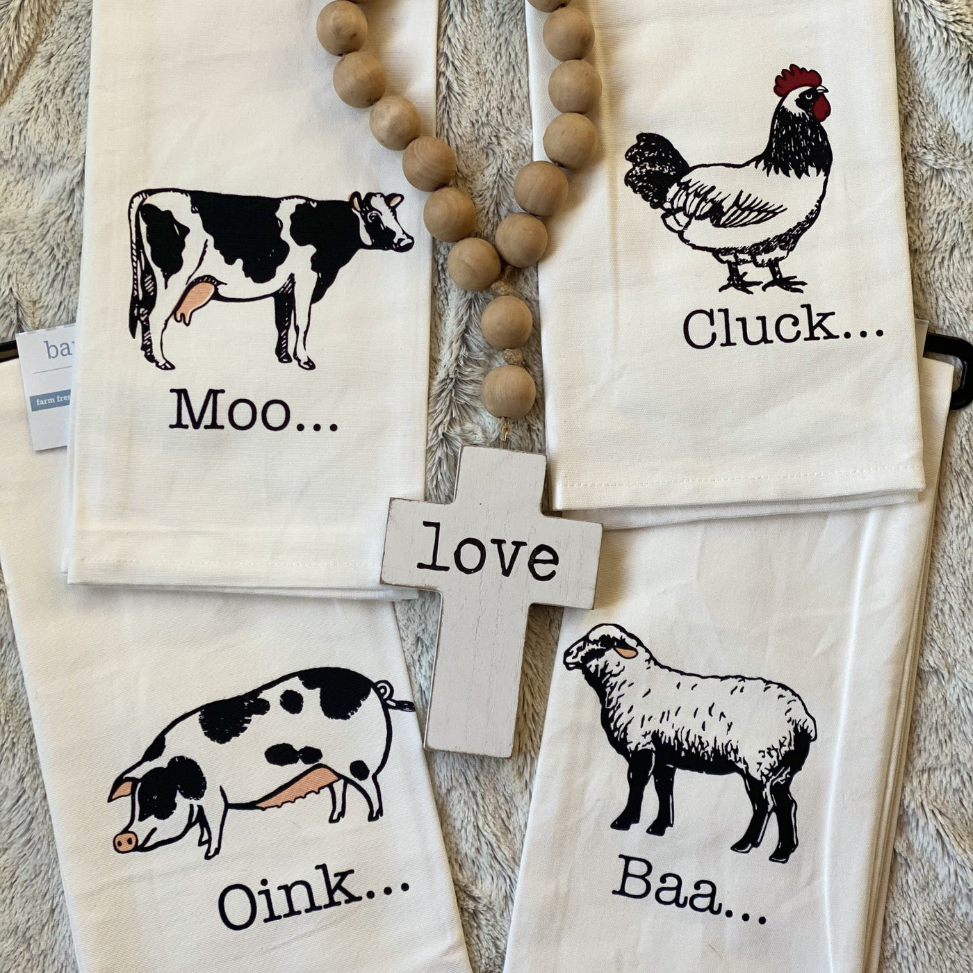 Farm clearance tea towels