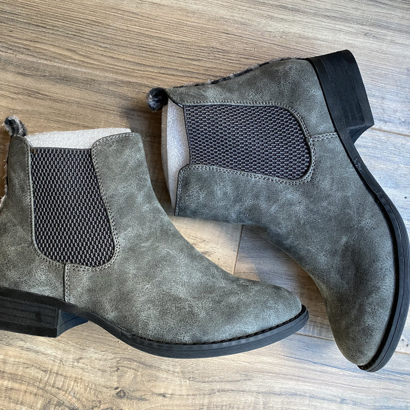 Grey Booties