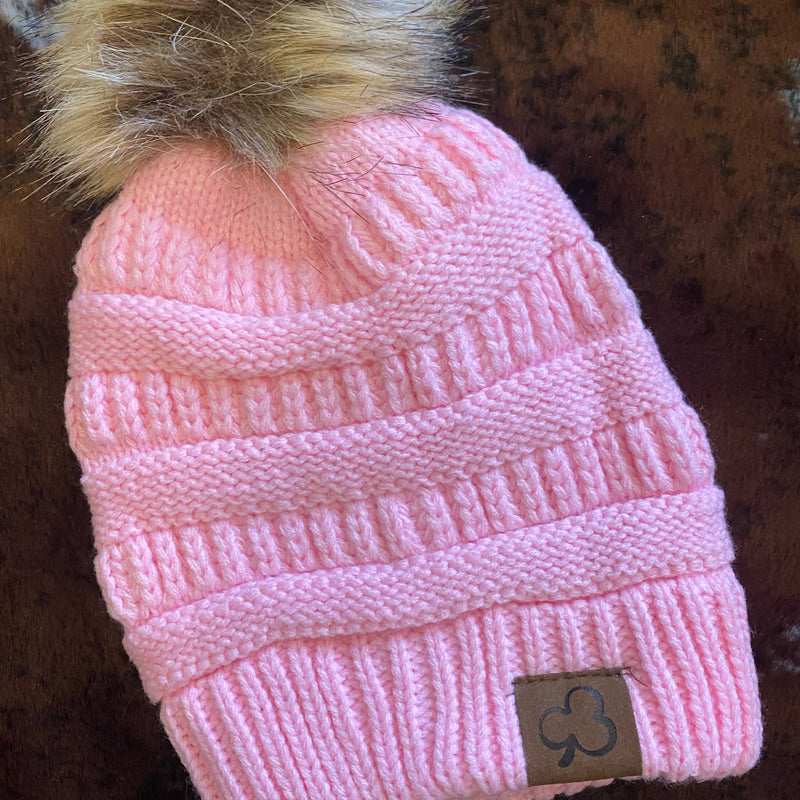 Kids Fur Beanie
