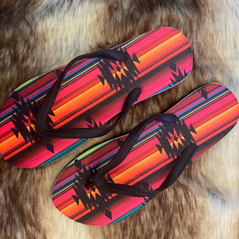 Western Flip Flops