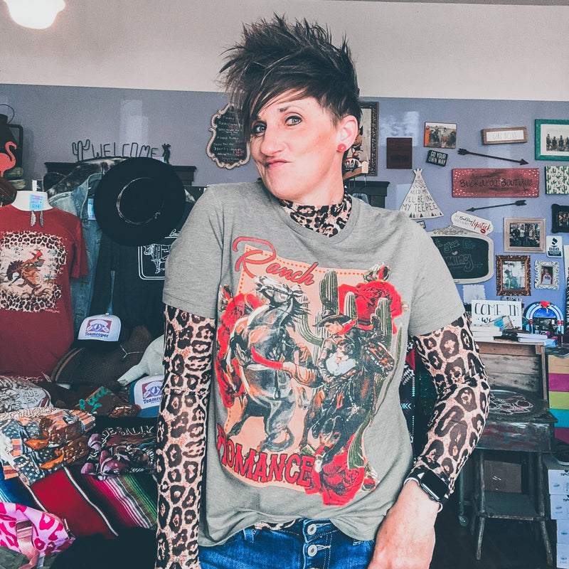 Hear Me Roar Mesh Top
